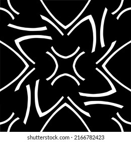 Abstract background with black and white pattern. Unique geometric vector swatch. Perfect for site backdrop, wrapping paper, wallpaper, textile and surface design. 