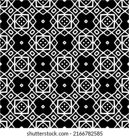 Abstract background with black and white pattern. Unique geometric vector swatch. Perfect for site backdrop, wrapping paper, wallpaper, textile and surface design. 
