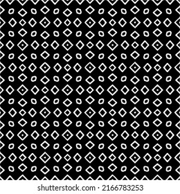 Abstract background with black and white pattern. Unique geometric vector swatch. Perfect for site backdrop, wrapping paper, wallpaper, textile and surface design. 