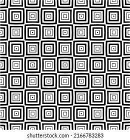 Abstract background with black and white pattern. Unique geometric vector swatch. Perfect for site backdrop, wrapping paper, wallpaper, textile and surface design. 