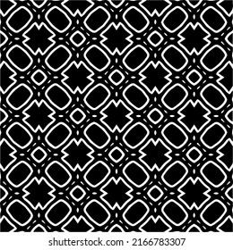 Abstract background with black and white pattern. Unique geometric vector swatch. Perfect for site backdrop, wrapping paper, wallpaper, textile and surface design. 