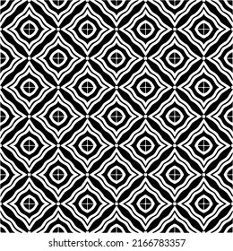 Abstract background with black and white pattern. Unique geometric vector swatch. Perfect for site backdrop, wrapping paper, wallpaper, textile and surface design. 