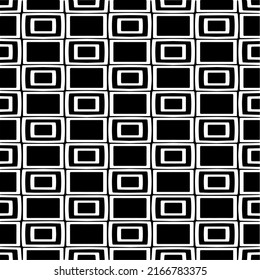 Abstract background with black and white pattern. Unique geometric vector swatch. Perfect for site backdrop, wrapping paper, wallpaper, textile and surface design. 