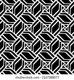 
Abstract background with black and white pattern. Unique geometric vector swatch. Perfect for site backdrop, wrapping paper, wallpaper, textile and surface design. 
