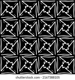 
Abstract background with black and white pattern. Unique geometric vector swatch. Perfect for site backdrop, wrapping paper, wallpaper, textile and surface design. 
