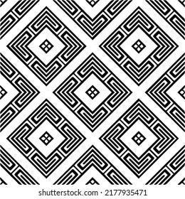 Abstract background with black and white pattern. Unique geometric vector swatch. Perfect for site backdrop, wrapping paper, wallpaper, textile and surface design. 
