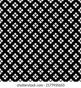 Abstract background with black and white pattern. Unique geometric vector swatch. Perfect for site backdrop, wrapping paper, wallpaper, textile and surface design. 