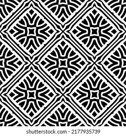 Abstract background with black and white pattern. Unique geometric vector swatch. Perfect for site backdrop, wrapping paper, wallpaper, textile and surface design. 