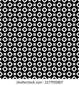 Abstract background with black and white pattern. Unique geometric vector swatch. Perfect for site backdrop, wrapping paper, wallpaper, textile and surface design. 