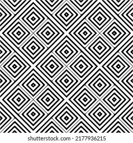 Abstract background with black and white pattern. Unique geometric vector swatch. Perfect for site backdrop, wrapping paper, wallpaper, textile and surface design. 