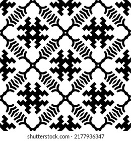 Abstract background with black and white pattern. Unique geometric vector swatch. Perfect for site backdrop, wrapping paper, wallpaper, textile and surface design. 