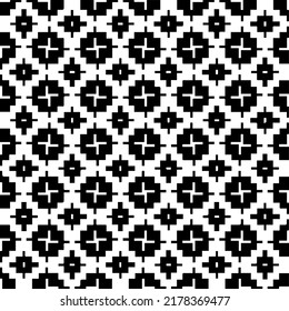 Abstract background with black and white pattern. Unique geometric vector swatch. Perfect for site backdrop, wrapping paper, wallpaper, textile and surface design. 