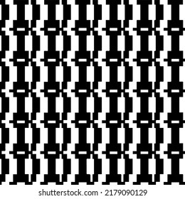 Abstract background with black and white pattern. Unique geometric vector swatch. Perfect for site backdrop, wrapping paper, wallpaper, textile and surface design. 