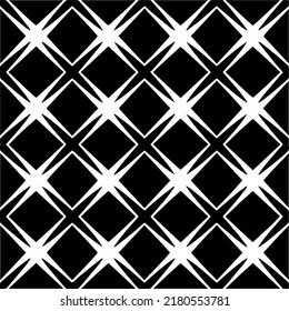 Abstract background with black and white pattern. Unique geometric vector swatch. Perfect for site backdrop, wrapping paper, wallpaper, textile and surface design. 