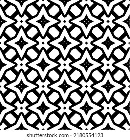 Abstract background with black and white pattern. Unique geometric vector swatch. Perfect for site backdrop, wrapping paper, wallpaper, textile and surface design. 