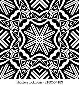 Abstract background with black and white pattern. Unique geometric vector swatch. Perfect for site backdrop, wrapping paper, wallpaper, textile and surface design. 
