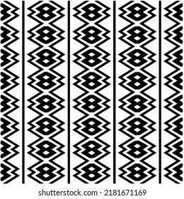 Abstract background with black and white pattern. Unique geometric vector swatch. Perfect for site backdrop, wrapping paper, wallpaper, textile and surface design. 