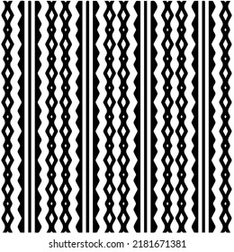 Abstract background with black and white pattern. Unique geometric vector swatch. Perfect for site backdrop, wrapping paper, wallpaper, textile and surface design. 
