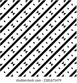 
Abstract background with black and white pattern. Unique geometric vector swatch. Perfect for site backdrop, wrapping paper, wallpaper, textile and surface design. 