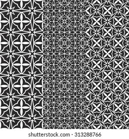 Abstract background - black and white pattern seamless