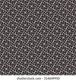 Abstract background - black and white pattern seamless