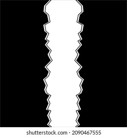 Abstract Background in Black White. Vector Illustration