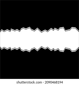 Abstract Background in Black White. Vector Illustration