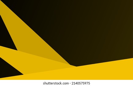abstract background in black, yellow. For background, banner, cardname, poster, cover template and others