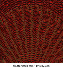 abstract background with black-red stripes. 3d patterns. 
