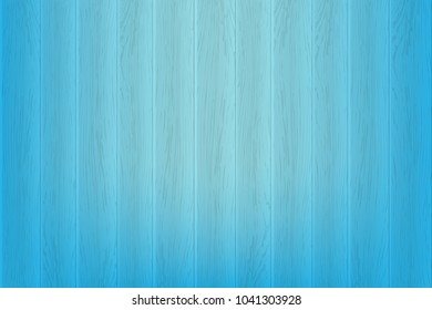 Abstract background blank blue wood with copy space vector illustration