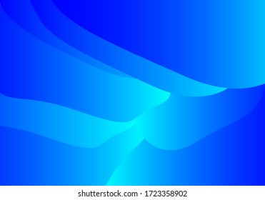 mezcla de fondo abstracto de azul claro con azul oscuro