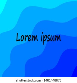 Abstract background blend tool,EPS10 design graphic concept with color sky blue different level