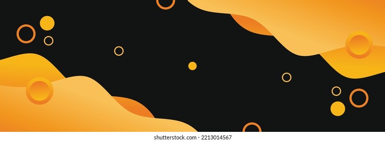 abstract background, with a blend of waves and geometric styles. yellow background