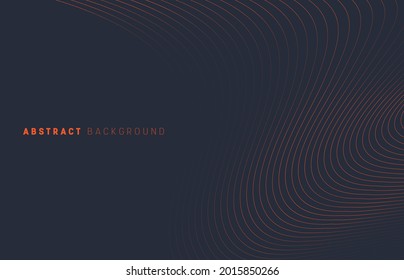 Abstract background with blended curve lines