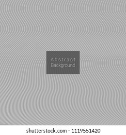 Abstract background with blending curves, vector illustration
