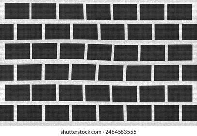 Abstract background of block wall pattern