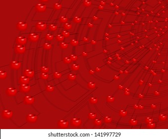 abstract background blood