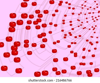 abstract background blood