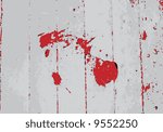 Abstract background. Bloody smudges. Vector illustration.