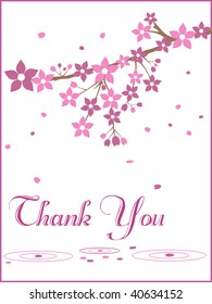 abstract background with blossom tree branch