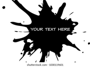 Abstract background of blot . Template for a text.