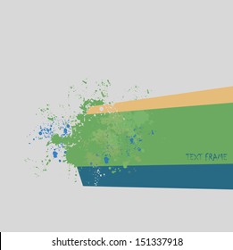 Abstract background with blots. Vector illustration 