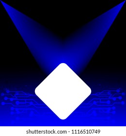 Abstract background blue.
