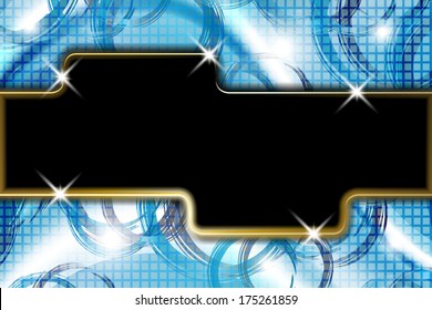 abstract background with blue accents