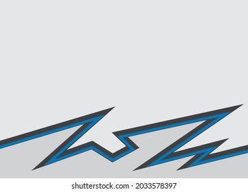 Abstract background with blue arrow lines pattern and some copy space area