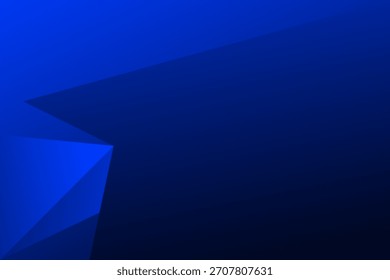 Fondo Abstractas Flecha azul con concepto de tecnología para la Plantilla, cartel, Fondo de pantalla, diseño de volante. Ilustración vectorial	