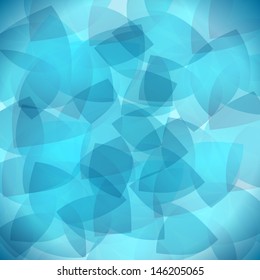Abstract Background. Blue Art Design. Color Illustration. 