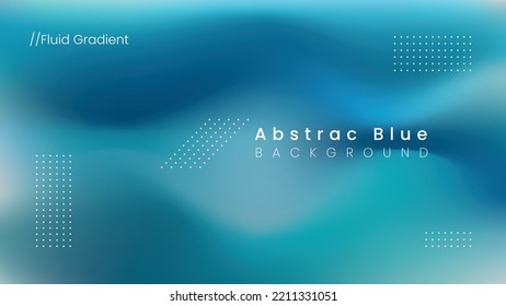 Abstract background with blue blurred gradients