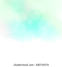 abstract background blue bokeh