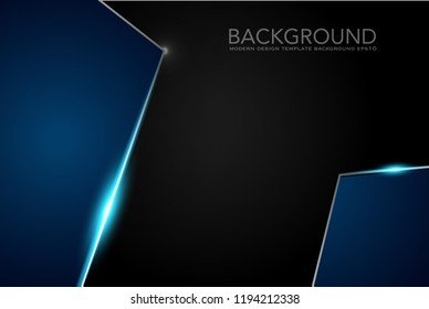 abstract background blue bokeh. texture, blue blurry background , Abstract geometric hexagons shape medicine and science concept background